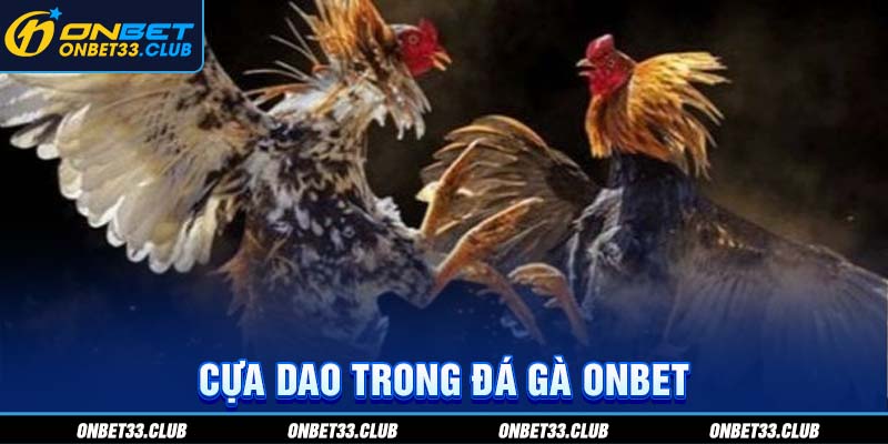Cựa dao trong đá gà ONBET